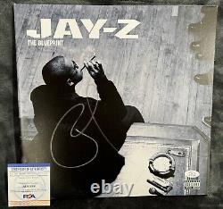 Jay-Z The Blueprint LP Signed Vinyl Autographed Record Auto Album Cover PSA