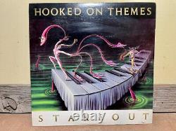 Jazz HOOKED ON THEMES Stakeout LP 1982 SIGNED by John Dote! + Poster VG+
