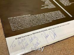 Jazz HOOKED ON THEMES Stakeout LP 1982 SIGNED by John Dote! + Poster VG+