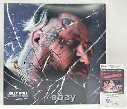 Jelly Roll Signed Ballads Of The Broken Vinyl Record Autographed JSA COA