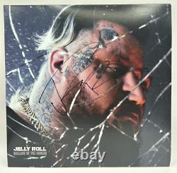 Jelly Roll Signed Ballads Of The Broken Vinyl Record Autographed JSA COA