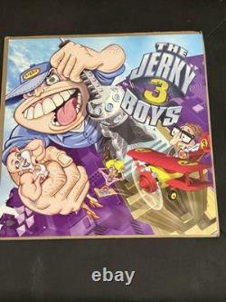 Jerky Boys 3 Vinyl LP Flat Autographed Signed 1996 Mercury Records Rizzo Johnny