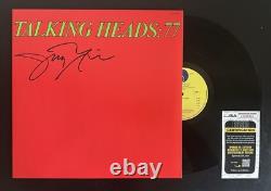 Jerry Harrison Signed Talking Heads 77' Vinyl Record Album Lp Jsa Coa