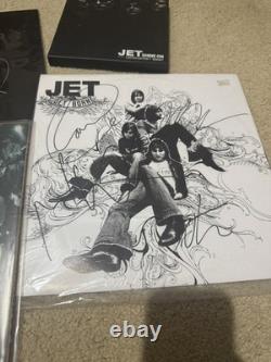 Jet Get Born Signed Original Vinyl Rubber Records