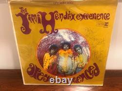 Jimi Hendrix + Noel + Mitch Signed Are You Experienced LP Cover