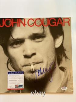 John Cougar Signed/autographed record/album/vinyl PSA AF33159