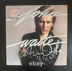 John Waite Signed Ignition Vinyl Record Album Lp Exact Video Proof