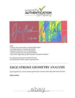 Johnny Cash Album Signed The Fabulous Johnny Cash