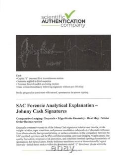 Johnny Cash Album Signed The Fabulous Johnny Cash