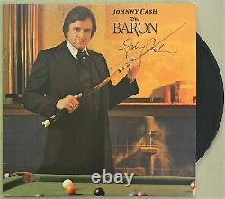 Johnny Cash Autographed Vinyl Record Album signed Spence JSA + Beckett BAS coa
