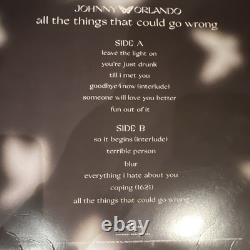Johnny Orlando All the Things That Could Go Wrong Signed Vinyl Record
