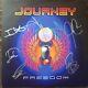 Journey Freedom Lp Album With Signed Art Card By Complete Band Autographed Vinyl