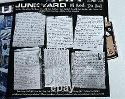 Junkyard Old Habits Die Hard Used Vinyl Record W7427A AUTOGRAPHED