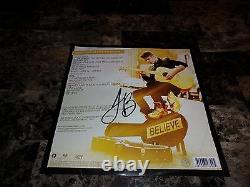 Justin Bieber Hand Signed Believe Limited Edition Tour Double Vinyl Record 1000