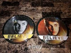 Justin Bieber Hand Signed Believe Limited Edition Tour Double Vinyl Record 1000