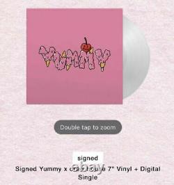 Justin Bieber Signed Autograph Autographed Yummy 7 Vinyl Record Proof Pic