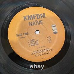 KMFDM Naive Original Press Vinyl! OOP Rare! Complete Autographed By The Band