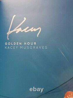 Kacey Musgraves Signed GOLDEN HOUR Vinyl Autographed IN HAND GRAMMY WINNER