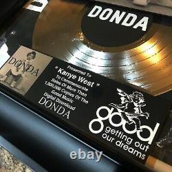 Kanye West (DONDA) CD LP Record Vinyl Autographed Signed