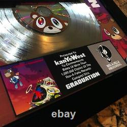 Kanye West (GRADUATION) CD LP Record Vinyl Autographed Signed