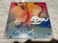 Kanye Ye West Signed Vinyl Album Kids See Ghosts Lp Beckett Bas Cert