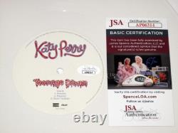 Katy Perry signed TEENAGE DREAM White Vinyl Record PROOF Autographed JSA COA