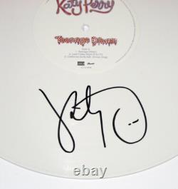 Katy Perry signed TEENAGE DREAM White Vinyl Record PROOF Autographed JSA COA