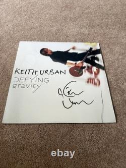 Keith Urban Signed Defying Gravity Vinyl LP Album Autograph JSA COA Country