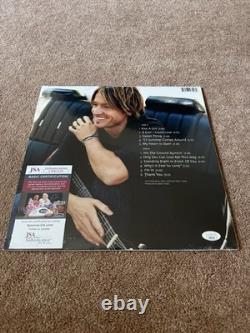Keith Urban Signed Defying Gravity Vinyl LP Album Autograph JSA COA Country