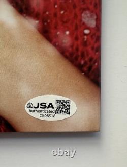 Kelly Clarkson Signed Wrapped In Red Vinyl Record Album Lp'christmas' Proof Jsa