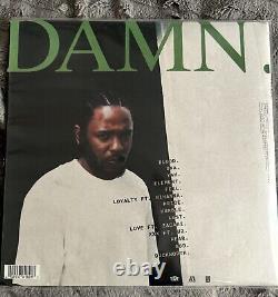 Kendrick Lamar AUTOGRAPHED Damn Vinyl sleeve