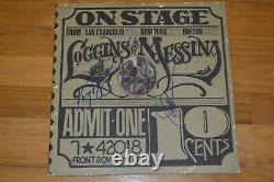 Kenny Loggins / Jim Messina Signed On Stage Original LP Cover with Beckett COA