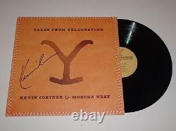 Kevin Costner Signed Tales From Yellowstone Vinyl Record Lp John Dutton Modern