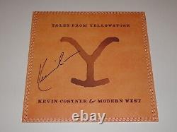 Kevin Costner Signed Tales From Yellowstone Vinyl Record Lp John Dutton Modern