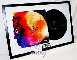 Kid Cudi Signed Autographed Framed Man On The Moon Record Album Vinyl Lp Psa