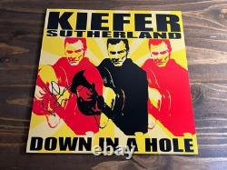Kiefer Sutherland DOWN IN A HOLE Album Autographed Signed Vinyl LP Record