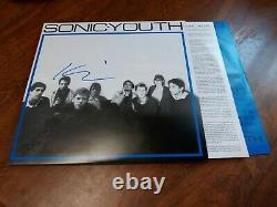 Kim Gordon autographed Sonic Youth Sonic Youth Vinyl