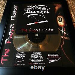 King Diamond (The Puppet Master) CD LP Record Vinyl Autographed Signed