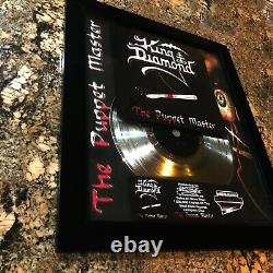 King Diamond (The Puppet Master) CD LP Record Vinyl Autographed Signed
