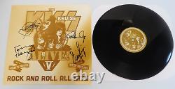 Kiss Kruise V Autographed Vinyl Record 2015 Official