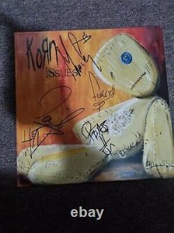 Korn Vinyl Record Autographed