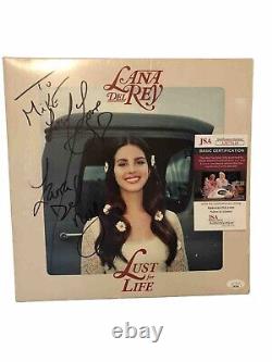 LANA DEL REY Lust For Life Signed Vinyl Record Album JSA COA