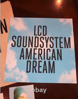 LCD Soundsystem Autographed Signed RARE American Dream 2X LP Vinyl Record Bundle