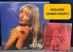 LOT Sabrina Carpenter Short n' Sweet SIGNED LP + Feather 7 Pink Glitter Vinyl
