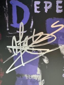 LP VINYL DEPECHE MODE SONGS OF FAITH AND DEVOTION SIGNED AUTHENTICATED wCOA