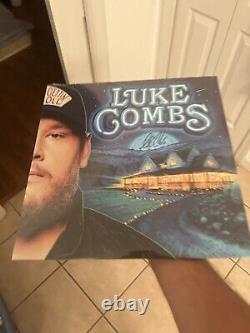 LUKE COMBS SIGNED VINYL GETTIN OLD AUTOGRAPHED WithSLIPMAT GETTING GETTIN