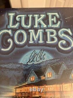 LUKE COMBS SIGNED VINYL GETTIN OLD AUTOGRAPHED WithSLIPMAT GETTING GETTIN