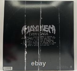 Lady Gaga Signed Mayhem Black Vinyl Autographed PSA/DNA COA