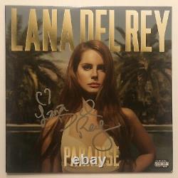 Lana Del Rey Signed Autographed Paradise Vinyl Record JSA COA
