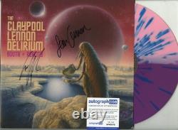 Les Claypool Sean Lennon Delirium South of Reality Signed Vinyl Record ACOA